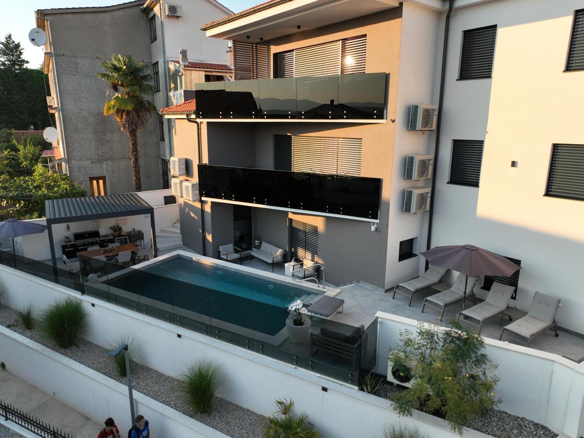 Villa Aurea Apartments Malinska De Luxe エクステリア 写真
