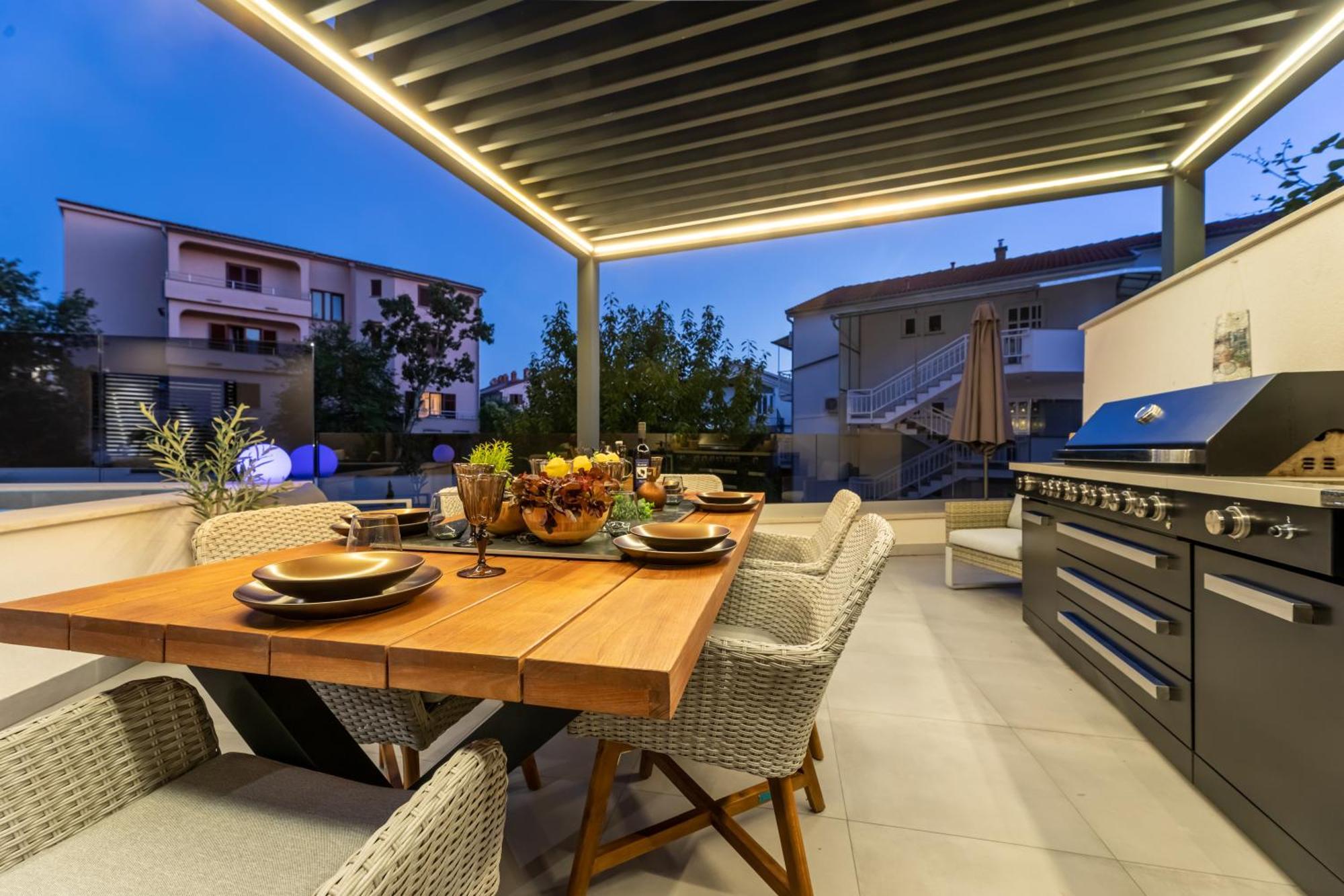 Villa Aurea Apartments Malinska De Luxe エクステリア 写真